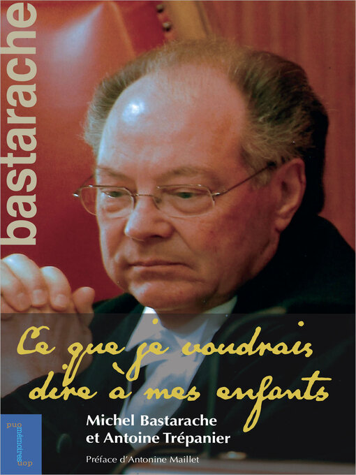 Cover image for Michel Bastarache